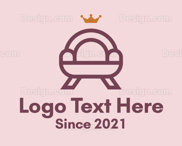 Premium Couch Furniture Logo