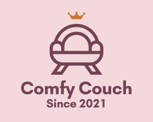 Premium Couch Furniture logo design