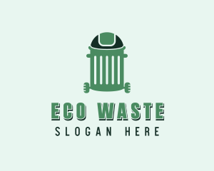 Garbage Trash Collection  logo design