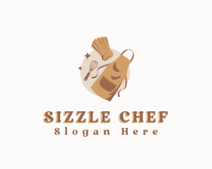 Cooking Baking Utensils logo design