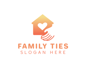 House Hand Care logo design