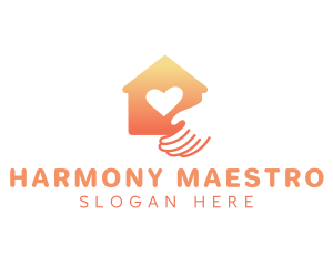 House Hand Care logo design