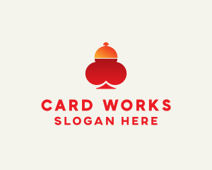 Poker Casino Restaurant logo design