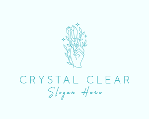 Aesthetic Precious Stone logo design