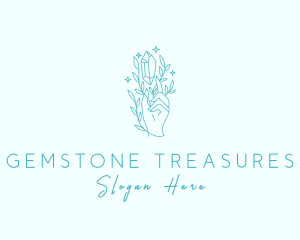 Aesthetic Precious Stone logo design