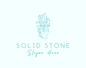 Aesthetic Precious Stone logo design