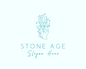 Aesthetic Precious Stone logo design