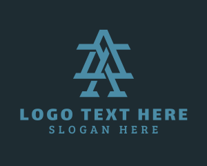 Digital Startup Business Letter AX logo