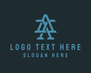 Digital Startup Business Letter AX logo