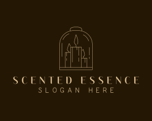 Scented Candle Decor logo design