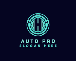 Digital Technology Hologram logo