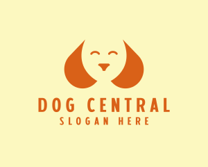 Happy Puppy Dog logo design