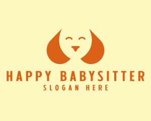 Happy Puppy Dog logo design