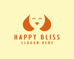 Happy Puppy Dog logo design