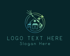 Residential House Cleaning logo