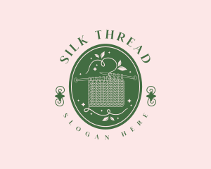 Handicraft Knitting Thread logo design