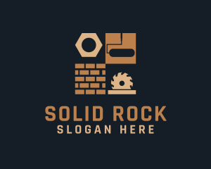 Construction Builder Tools logo design