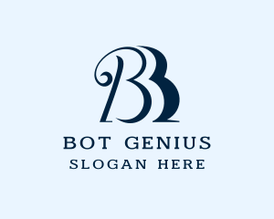 Elegant Serif Boutique  logo design