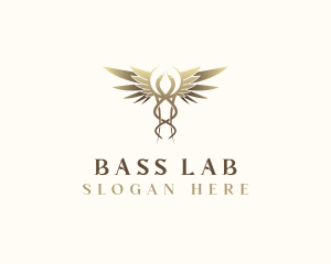 Caduceus Healthcare Lab logo design