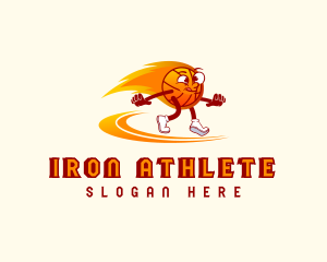 Basketball Varsity Ball Athlete logo design