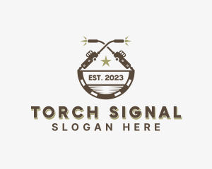 Metalwork Welding Torch logo