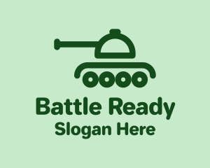 Military Tank Weapon logo