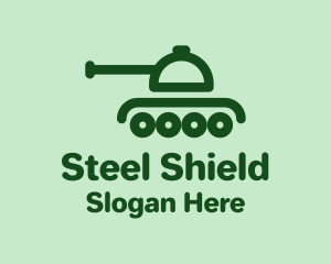 Military Tank Weapon logo