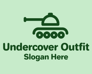 Military Tank Weapon logo