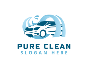 Car Wash Vehicle Cleaning  logo design