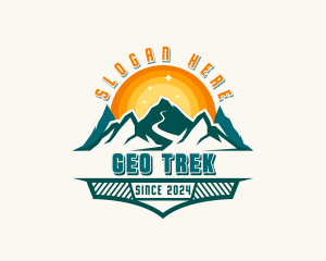 Summit Mountain Peak logo design