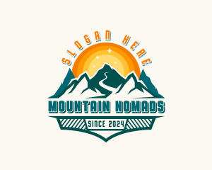 Summit Mountain Peak logo design