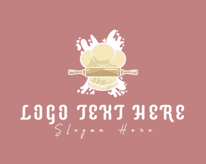 Toque Rolling Pin Chef logo