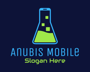 Mobile Chemistry Lab logo design