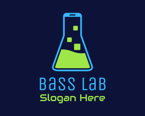 Mobile Chemistry Lab logo design