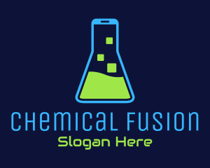 Mobile Chemistry Lab logo design