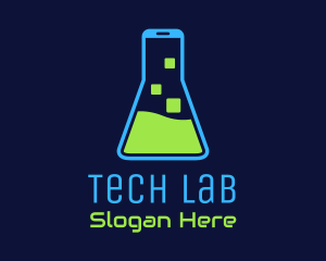 Mobile Chemistry Lab logo design