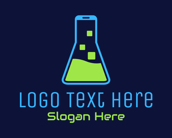 Test Tube logo example 3