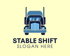 Heavy Duty Shipping Truck logo