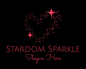 Red Starry Heart  logo