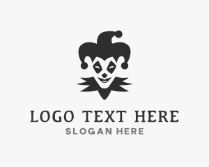 Jester Carnival Clown logo