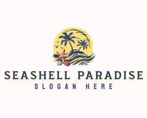 Beach Resort Villa logo design