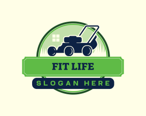 Lawn Mower Gardening logo