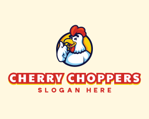 Chicken Food Restaurant logo design