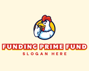 Chicken Food Restaurant logo design