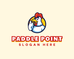 Chicken Food Restaurant logo design