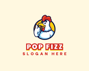 Chicken Food Restaurant logo design