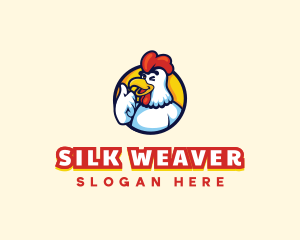 Chicken Food Restaurant logo design