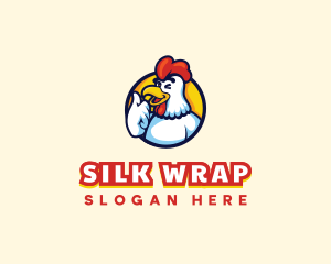 Chicken Food Restaurant logo design