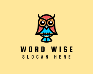 Cute Owl Aviary logo design