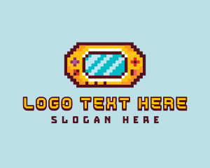 Retro Pixel Gaming Console logo